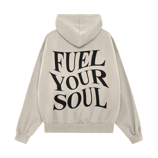 "Fuel Your Soul" Hoodie | Ivory