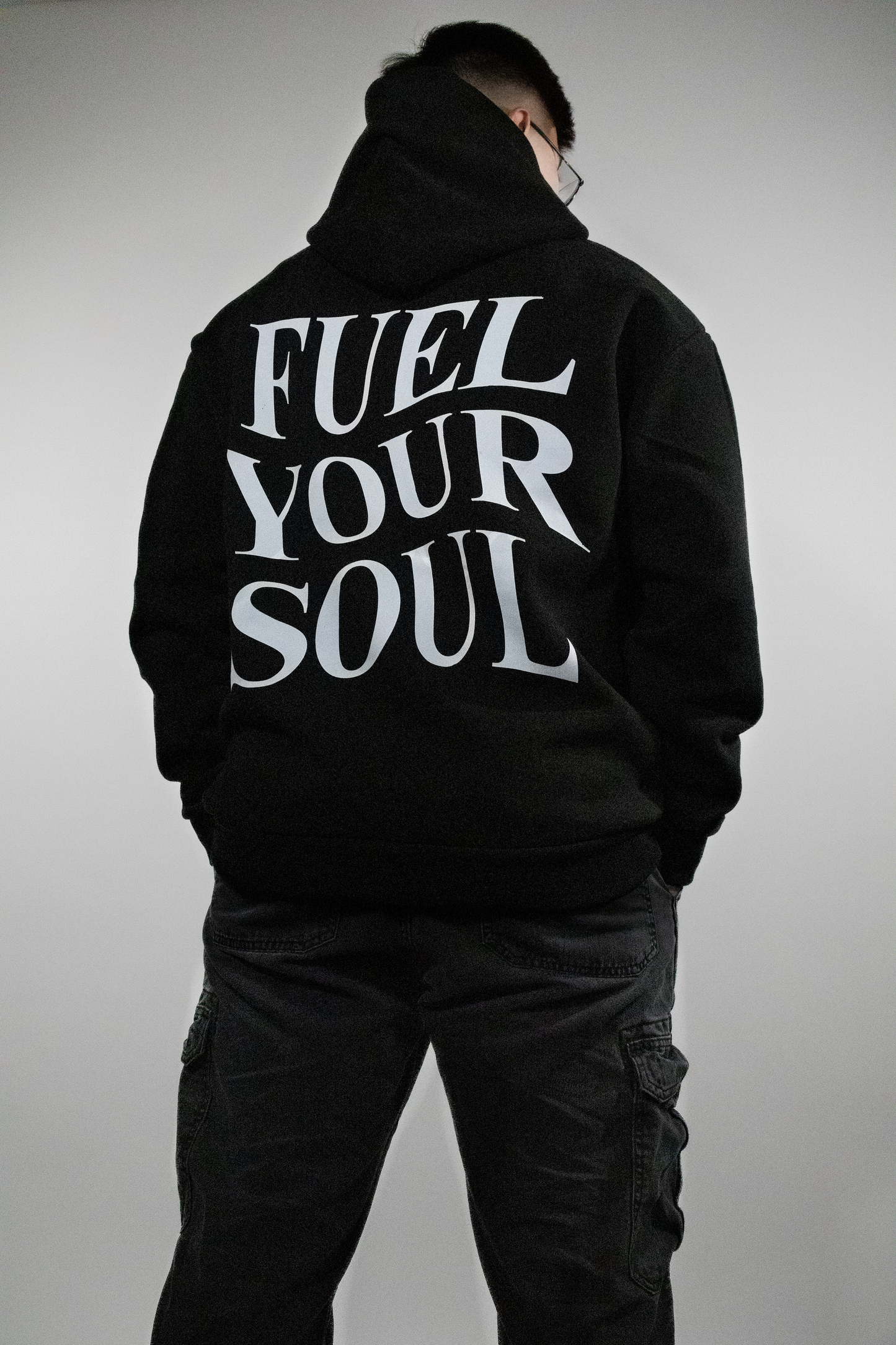 "FUEL YOUR SOUL" Hoodie | Black