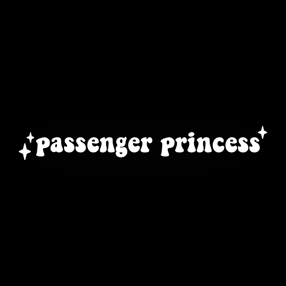 Passenger Princess Vinyl Decal – Shop NRG